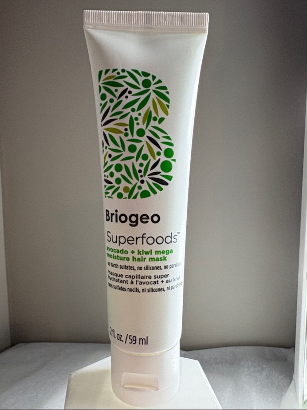 Briogeo, Superfoods Avocado + Kiwi Mega Moisture Hair Mask 59mL SEALED